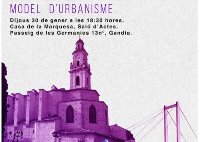 Gandia debat el seu futur urbanístic